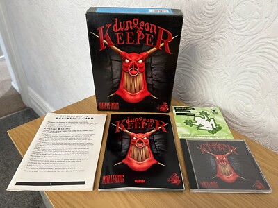 Bullfrog Dungeon Keeper PC CD-ROM Spiel - OVP funktionstüchtig - ️Retro Geschenkidee ️