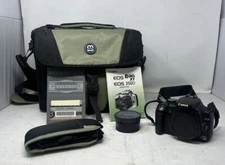 Canon EOS Digital Rebel XT Camera, Case, Lens, And Other Accessories - Untested