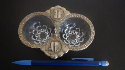 SET de TABLE SEL et POIVRE logo CAISSE D'EPARGNE , saleron - Photo 1/4
