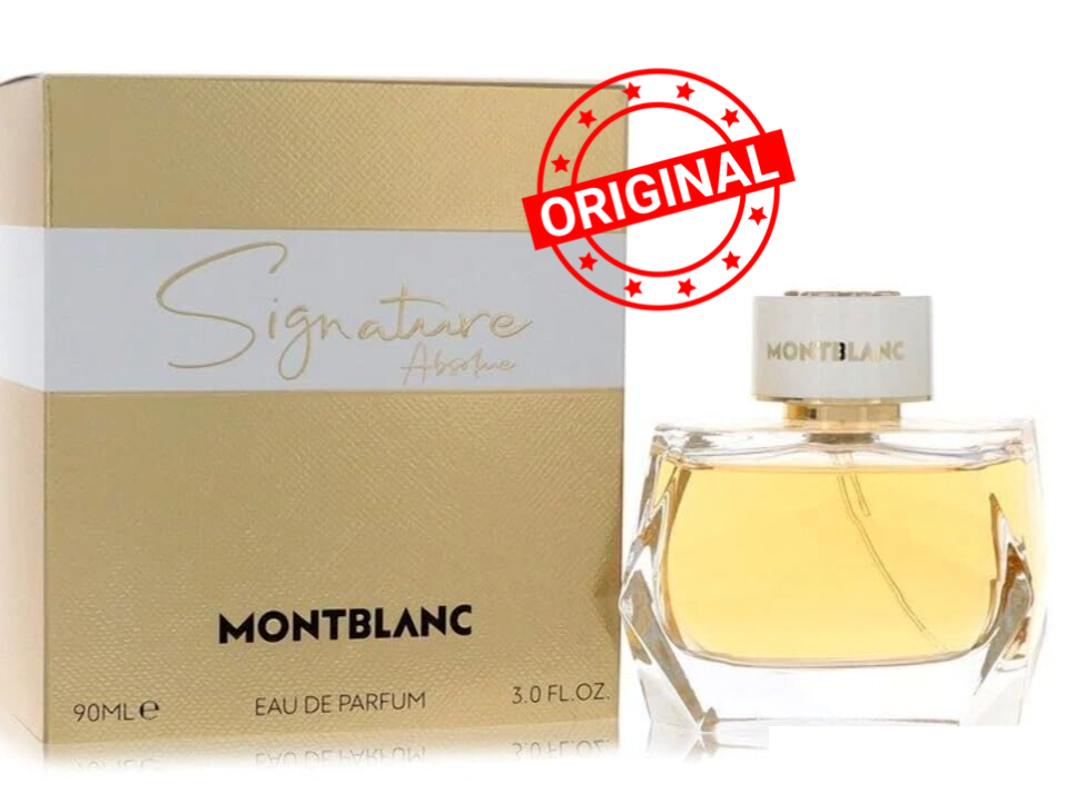 Signature Absolu By Mont Blanc EDP 💯ORIGINAL Fl oz /90 ml women