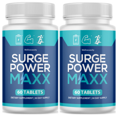 Surge Power Maxx Enhancement for Men Surge Power Maxx Male - 2 Bottles