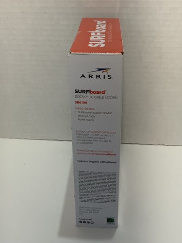 Arris Surfboard DOCSIS 3.0 Cable Modem SB6190 - Picture 3 of 6