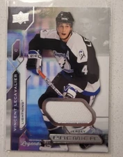 2021-22 UD Premier Legends Patch #94 Vincent Lecavalier TBay Lightning (RGJR)
