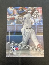 2022 Topps Series 1 Vladimir Guerrero JR 2021's Greatest Hits Blue Jays #21GH-1