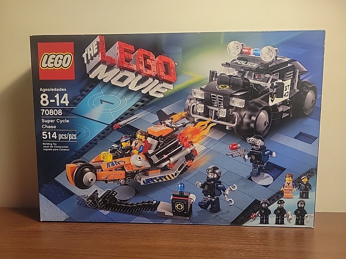 Rare Retired New In BOX LEGO The LEGO Movie Super Cycle Chase
