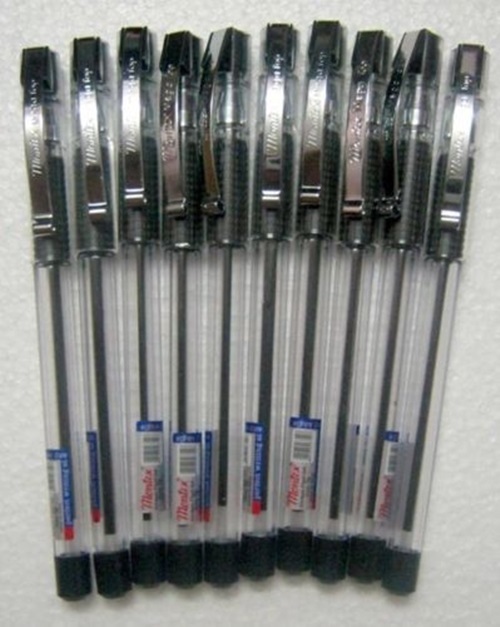 Set of 10 Montex Mega Top Black Ball Pen Original for sale online eBay