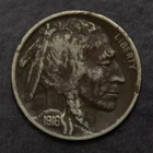 1916 S Buffalo Nickel XF Dark  Lot F 674