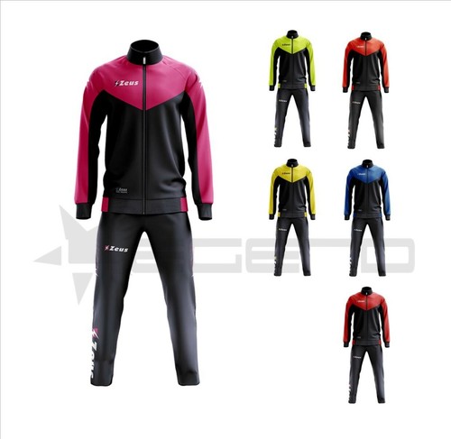 TUTA TRAINING ULYSSE ZEUS ALLENAMENTO CORSA CALCIO PALESTRA | eBay
