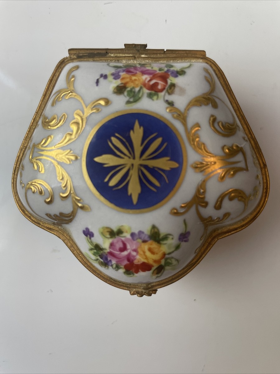 VTG 1973 Le Tallec a Paris France Small Porcelain Trinket Box | eBay