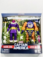 Marvel Legends 2 Pack Captain America Baron Zemo & Arnim Zola 6    Figures NIB