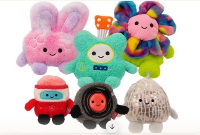 Bum Bumz * Groovy  *11cm Beanbag* Trendiges Sammlerstück * Hole Dir alle 6! *