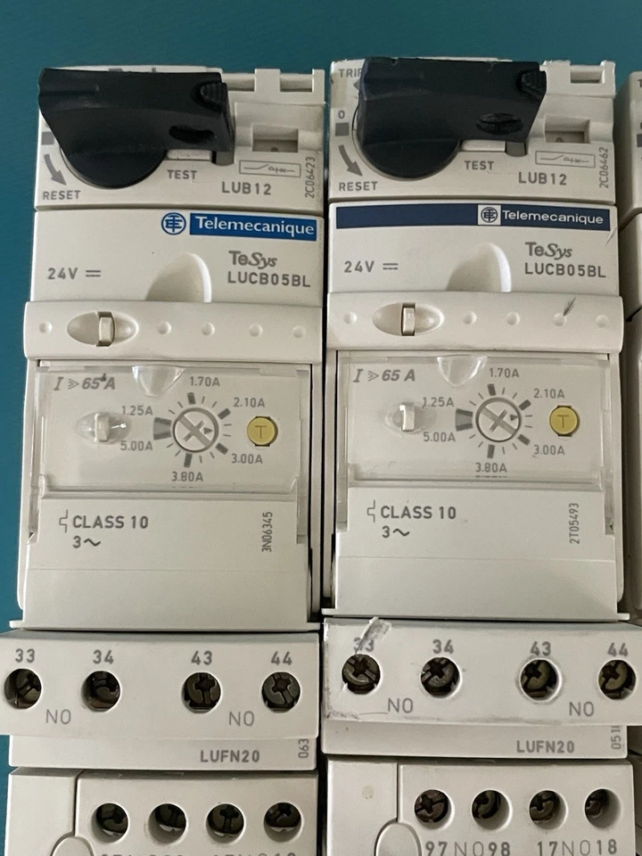 Telemecanique Lot...LUCB05BL, LU2MB0BL, LUCB12BL, LP1K06 CLEAN/NICE! 💥 - Image 3 of 4