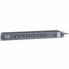 Tripp Lite by Eaton 1U Rack-Mount Network Server Power Strip 120V 15A 6-Outlet