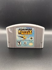 Star Wars Battle for Naboo (Nintendo 64 N64) Cartridge And Original Box