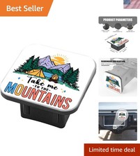 Hitch Cover Fits For 2-inch Hitchtake Me To The Mountains Trailer Hitch Cove...