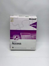Microsoft Access 2002 Upgrade Software