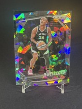 2025 Panini Prizm WNBA - Jewell Loyd #57 Cracked Ice - Las Vegas Aces