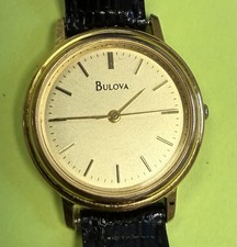 Bulova Gold Womens Watch