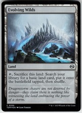 Foil Evolving Wilds 255 Tarkir: Dragonstorm C Near Mint