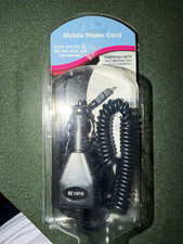 Mobile Power Cord 12V Micro-USB Car Charger Coiled Cable Black 1-Port BEV9PIR