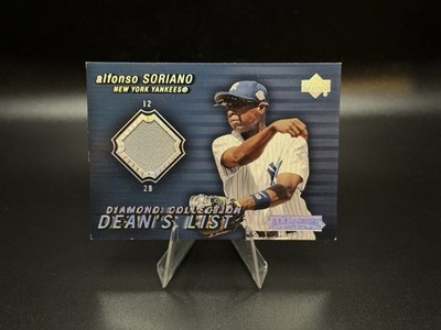2004 Diamond Collection All-Star Dean's List Game Used Jersey Alfonso Soriano