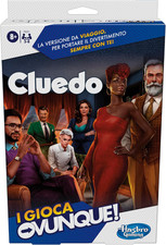 Cluedo, Gioco Da Tavolo Portatile Da Viaggio, 8 Anni in Su, Da 3 a 6 Giocatori