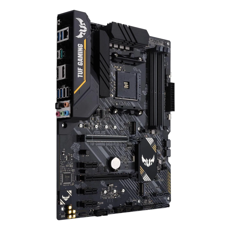 Asus Tuf Gaming B450 Plus Ii Scheda Madre Gaming Amd B450 (Am4) Atx Con Doppio M - Immagine 4 di 4