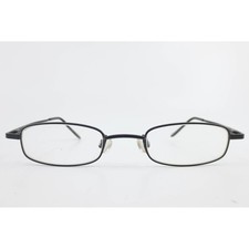 Specsavers Teen 41 Eyeglasses Matte Black Oval Metal Frames 44-20-135 1001526