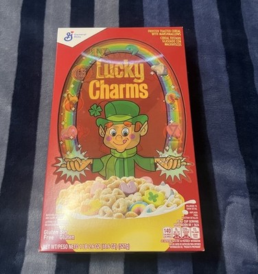 Marvel Loki Charms Lucky Charms Rare Cereal Box