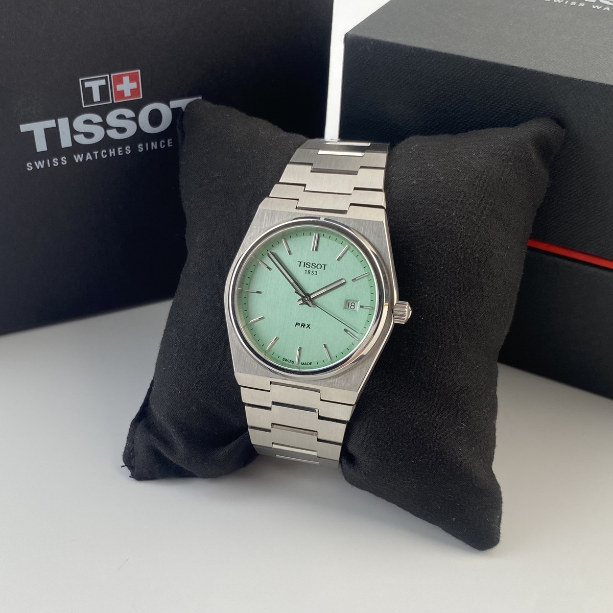 Tissot PRX 40mm Swiss Quartz Watch T137.410.11.091.01 Stainless