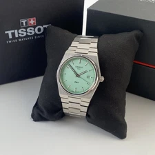 Tissot PRX 40mm Swiss Quartz Watch T137.410.11.091.01 Stainless Steel Green Dial
