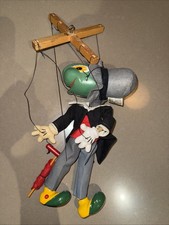 Vintage 1984 Pelham Pinocchio's Jiminy Cricket Limited Edition Marionette Puppet