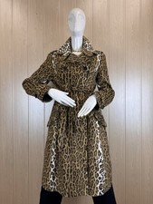 Moschino Cheap Chic Vintage 90s Women's Animal Tailored Coat Size 12