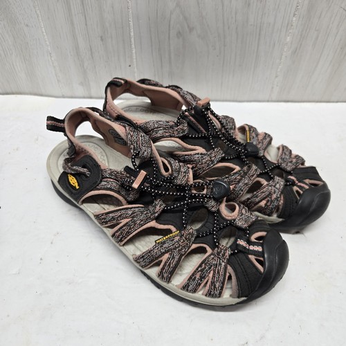 Sandalias de senderismo impermeables Keen Whisper rosa gris para mujer talla 7,5 - Imagen 2 de 8