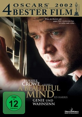 Beautiful Mind - Genie und Wahnsinn (2001)[DVD/Neu/OVP] Russell Crowe, Ed Harris