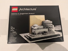 LEGO ARCHITECTURE (21004) Solomon Guggenheim Museum Complete w/ Box & Manual