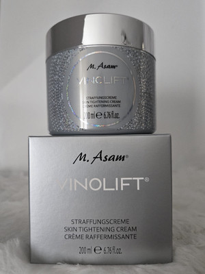 M.ASAM Vinolift Straffungscreme     straffende Gesichtscreme      200ml XXL