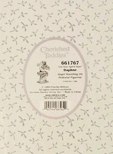 Cherished Teddies Daphne Angel Standing On Pedestal Figurine 1999 661767
