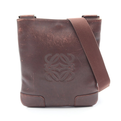 Loewe Shoulder Bag Brown Leather #RCB9938