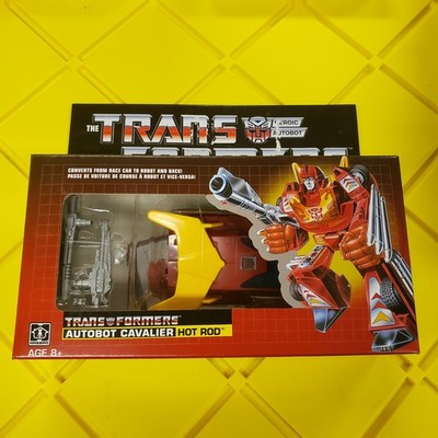 Transformers G1 Autobot Cavalier Hot Rod NEW 2017
