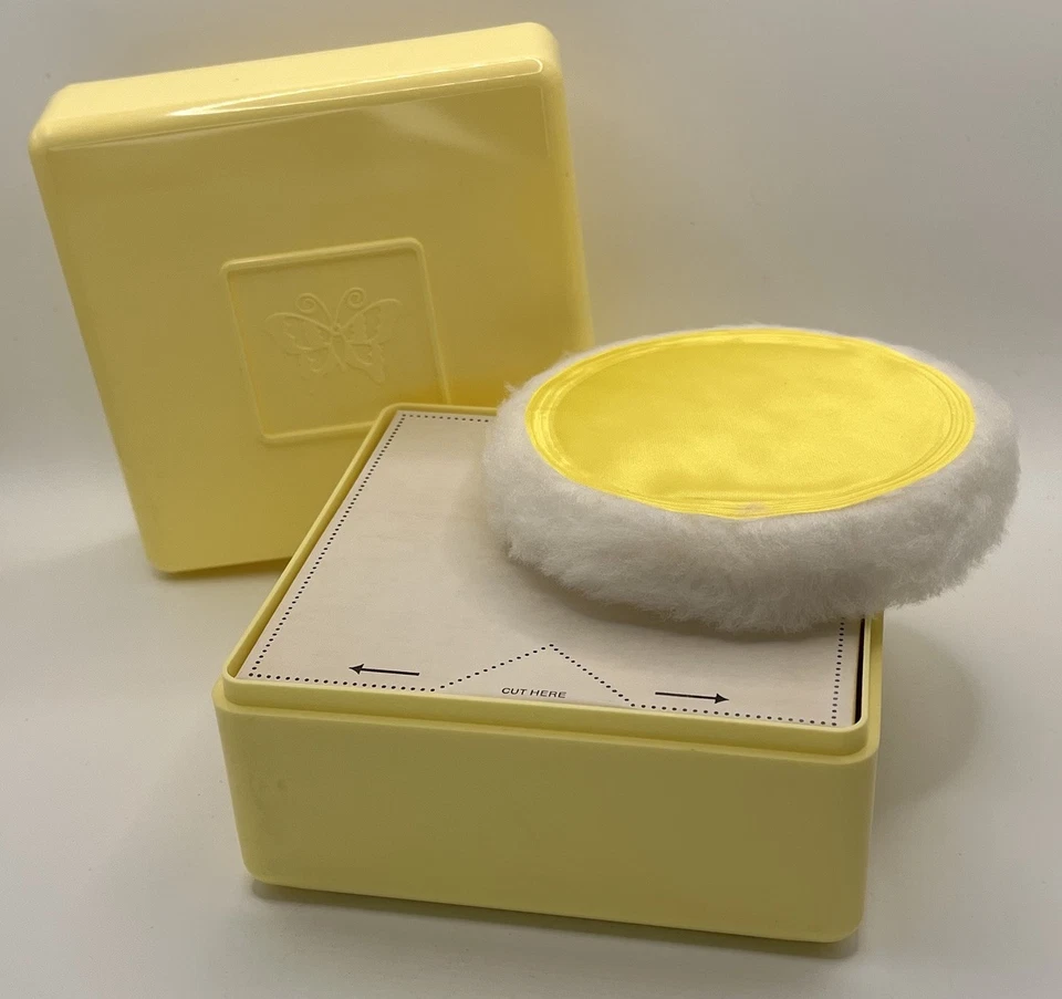 Polvo para polvo Jean Nate sin abrir con soplo de lujo de colección  Foto 3 de 4