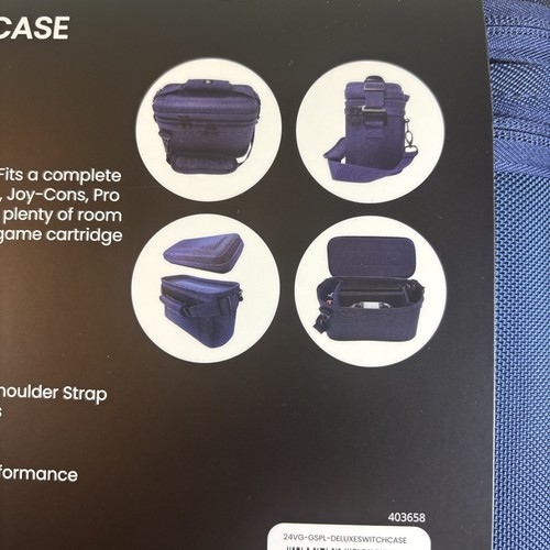Große Game Stop Traveler Deluxe System Hülle für Nintendo Switch/Switch OLED - Bild 4 von 5