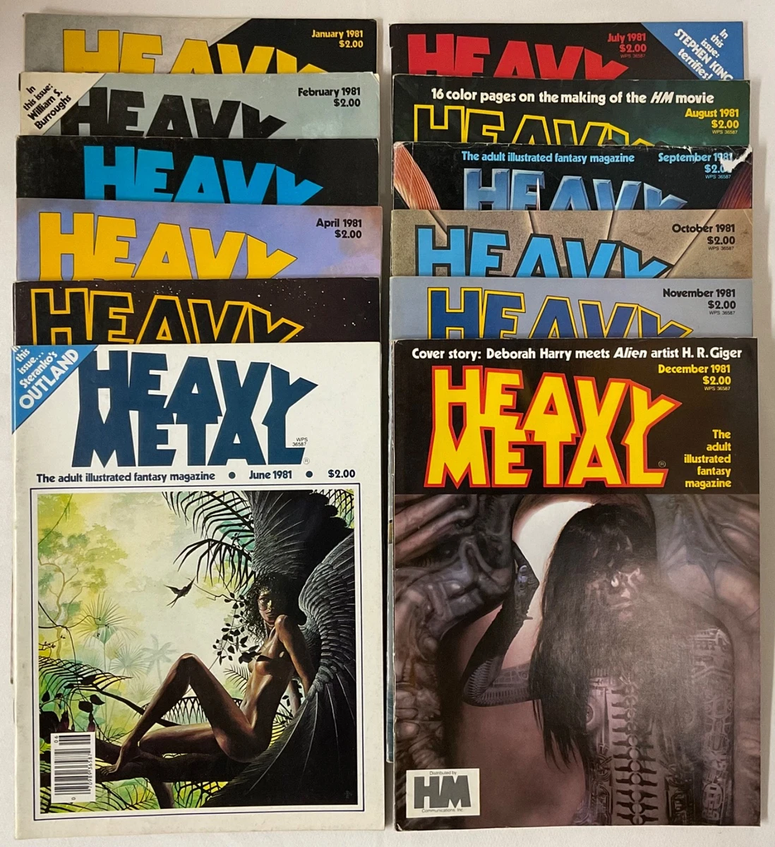 Preços baixos em Quadrinhos de Metal pesado, Graphic Novels e