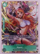 Nami OP14-031 Alternate Art The Azure Sea's Seven Near Mint NM