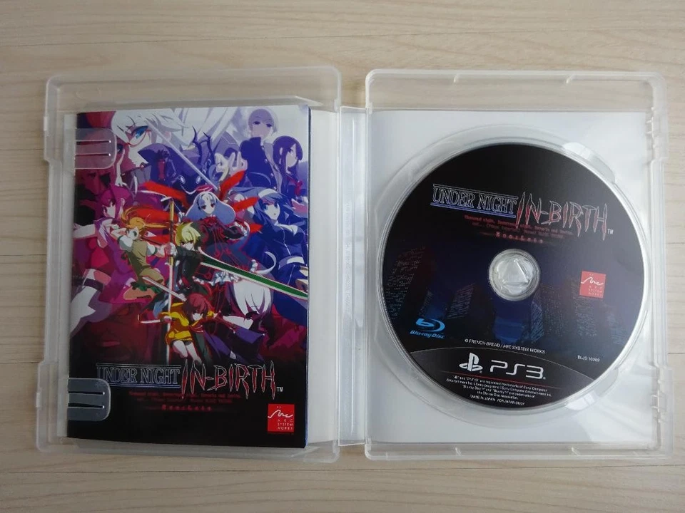Under Night In-Birth Exe Late PS3 Japan Import 2D Anime Fighting Game - Image 3 of 3