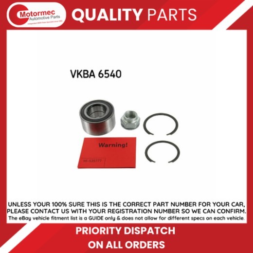 SKF Wheel Bearing Kit - VKBA6540 - Fits Vauxhall Adam ECOTEC - OE Quality - Image 31