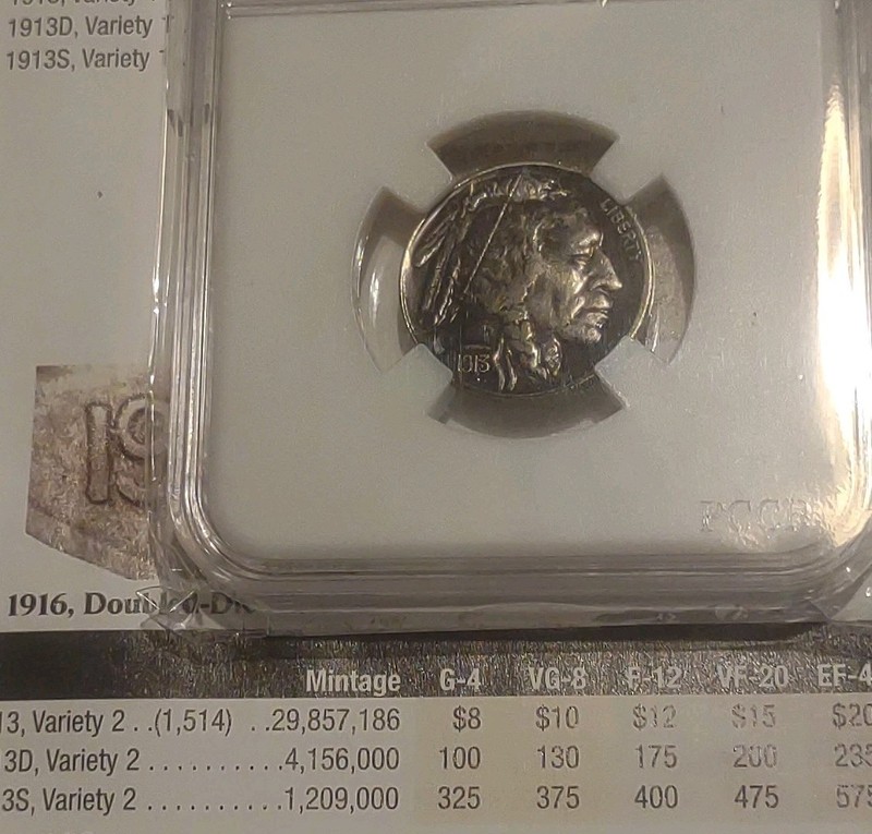 1913-S BUFFALO NICKEL RARE No Asid Has Flat Ground+BIG Horn+Eye Ball NO RESERVE!