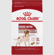 Royal Canin Medium Breed Adult Dry Dog Food, 30 lb bag 2.33 per pound