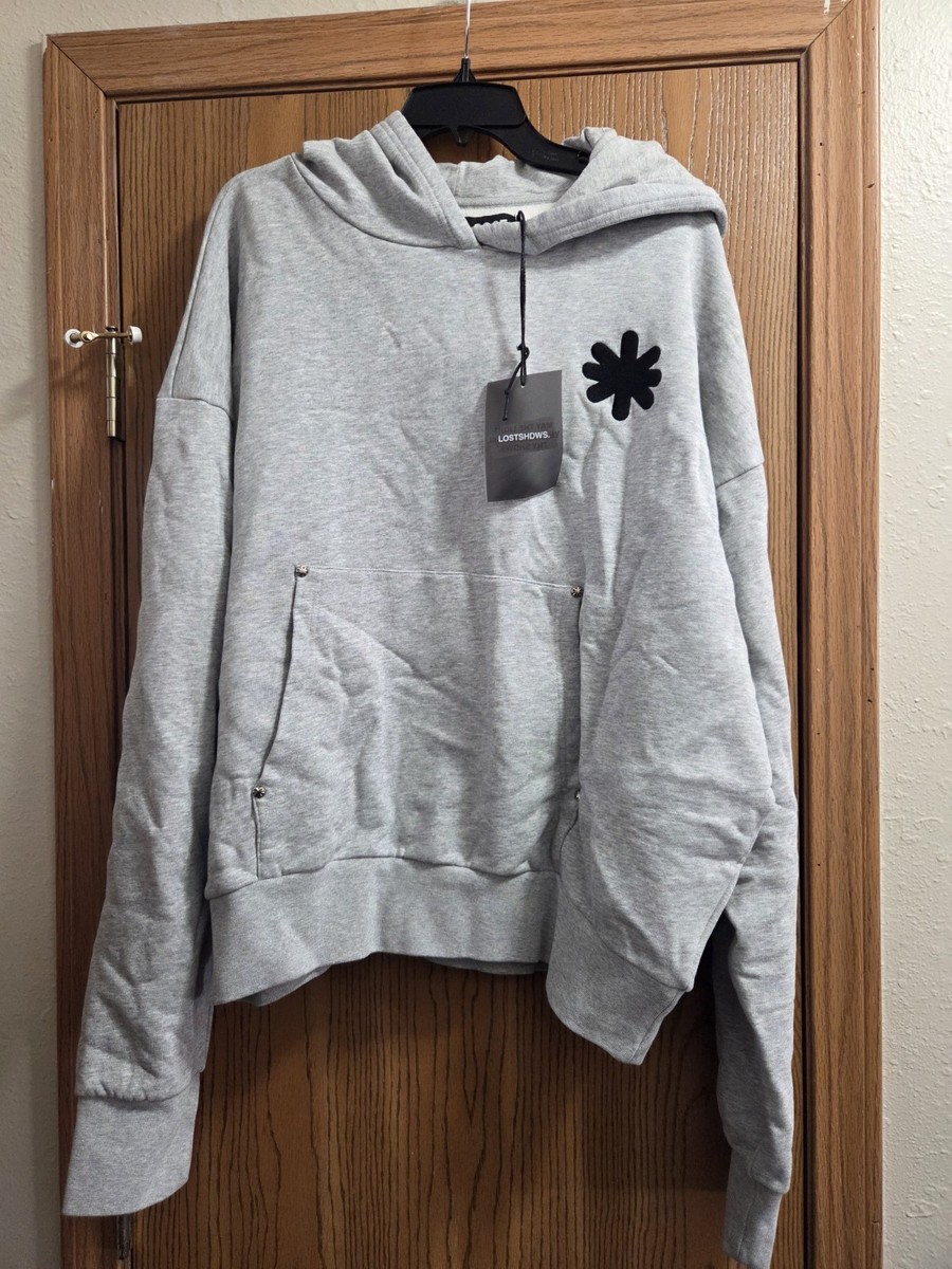 Lost Shdws Classic Hoodie Gray Size 2XL | eBay