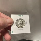 1958 25C Washington Quarter  - (S)